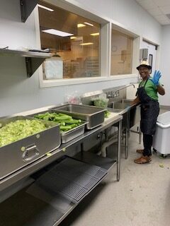Feeding America 2nd Harvest shares use of its Commissary Kitchen with Giving Grace Farmers & Fishermen Co-OP SHFB's commissary kitchen program has the goal of supporting local farmers. To reduce the obstacles that often prevent socially disadvantaged farmers from creating successful and sustainable small businesses and expanding existing programs SHFB makes available the shared use of its commissary kitchen facilities (the "Facility"} at no cost.
